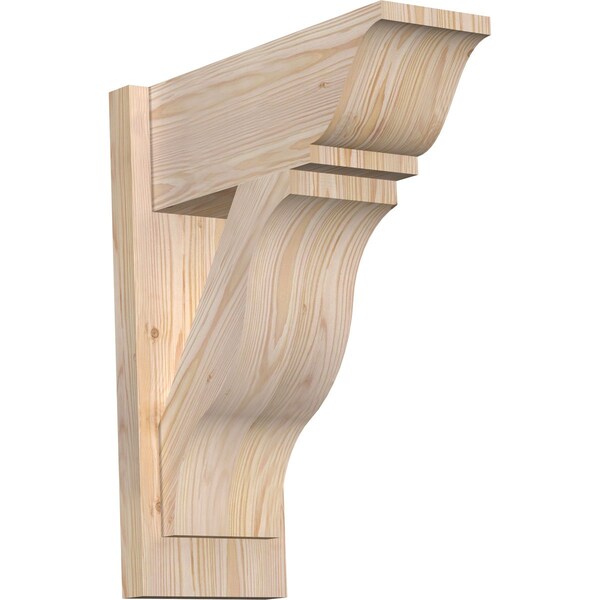Ekena Millwork Funston Smooth Traditional Outlooker, Douglas Fir, 7 1/2"W x 18"D x 22"H OUT08X18X22FST01SDF - main